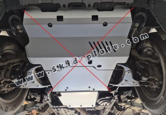 Aluminum gearbox skid plate for Toyota Land Cruiser 250