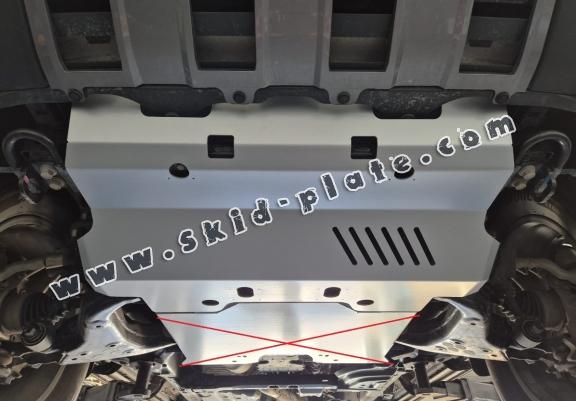 Aluminum radiator skid plate for Toyota Land Cruiser 250