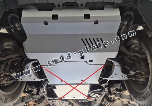 Aluminum radiator skid plate for Toyota Land Cruiser 250