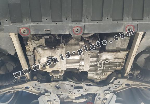 Steel skid plate for Mercedes GLA X156