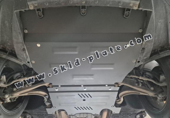Steel skid plate for Porsche Macan