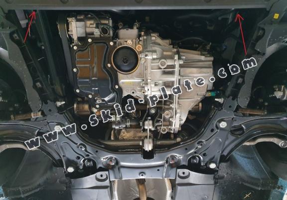 Steel skid plate for Renault Clio 5