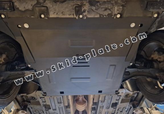 Steel skid plate for the protection of the engine and the gearbox for Mitsubishi ASX