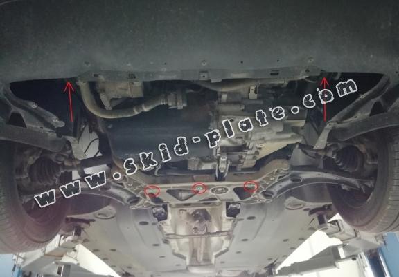 Steel skid plate for Volkswagen Tiguan