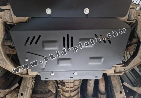 Aluminum skid plate for Nissan Navara