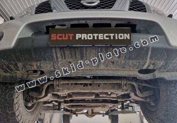 Aluminum skid plate for Nissan Navara