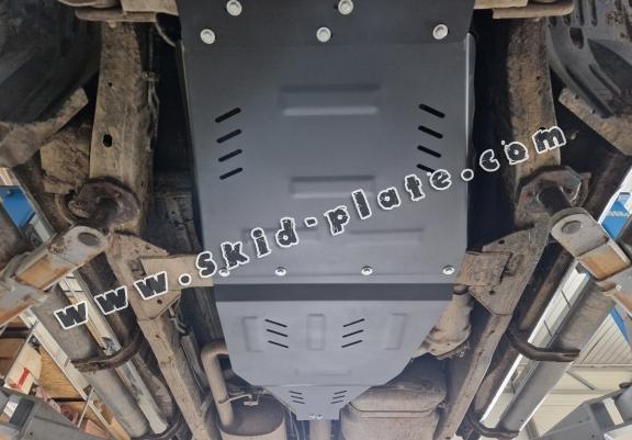 Aluminum gearbox skid plate for Nissan Navara