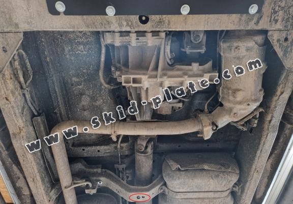 Aluminum gearbox skid plate for Nissan Navara