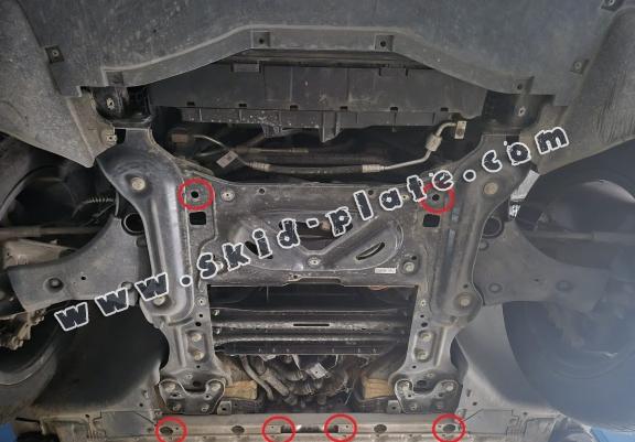 Steel skid plate for Volkswagen ID 5