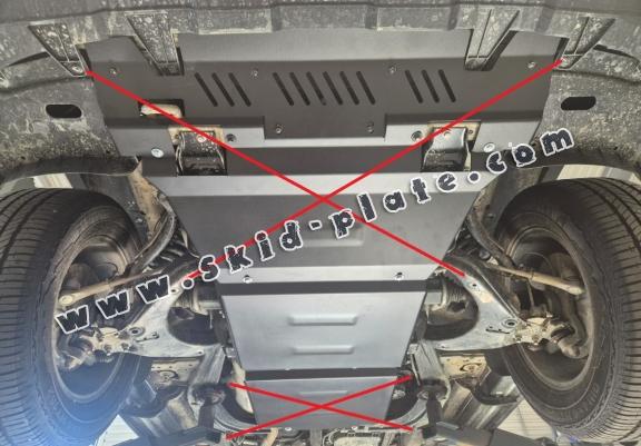 Steel gearbox skid plate for Maxus T60 Max