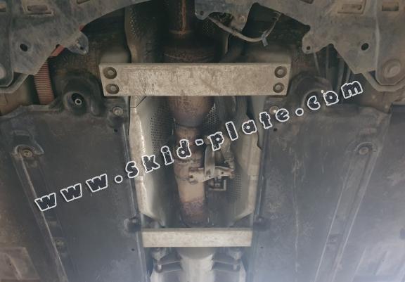 Aluminum catalytic converter plate/cat lock for Lexus UX