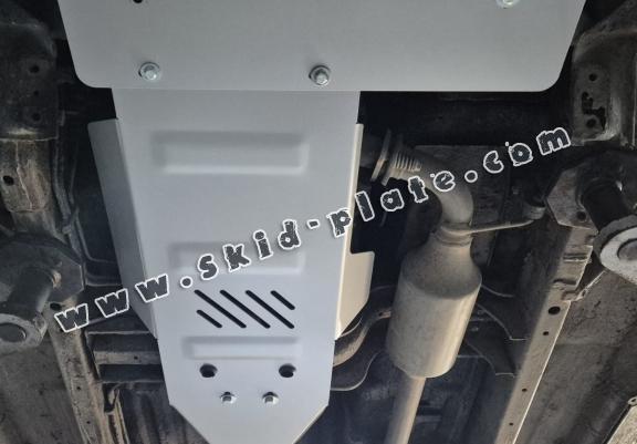 Aluminum gearbox skid plate for Chevrolet Tracker