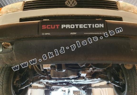 Steel skid plate for VW Transporter T4
