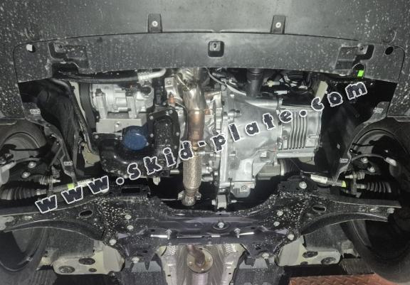 Steel skid plate for the protection of the engine and the gearbox for Citroen C3 Aircross