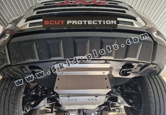 Aluminum skid plate for Jac T8