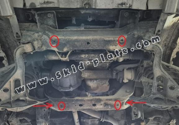Steel skid plate for Suzuki Grand Vitara