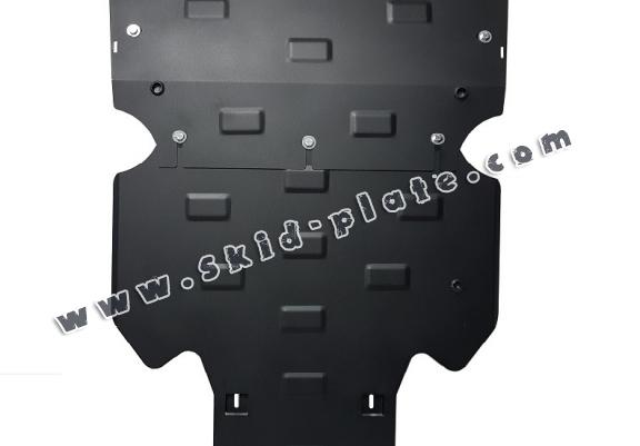 Steel skid plate for Audi A6