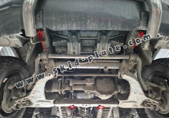 Steel skid plate for Hyundai Terracan