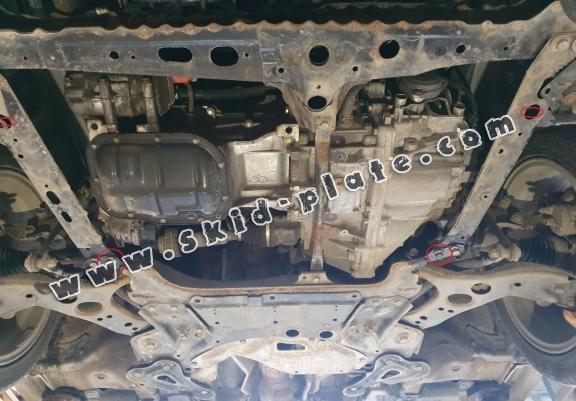 Steel skid plate for Toyota Auris
