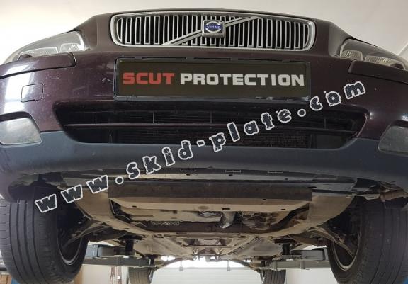 Steel skid plate for Volvo S80