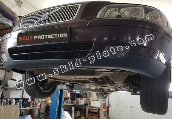 Steel skid plate for Volvo S80