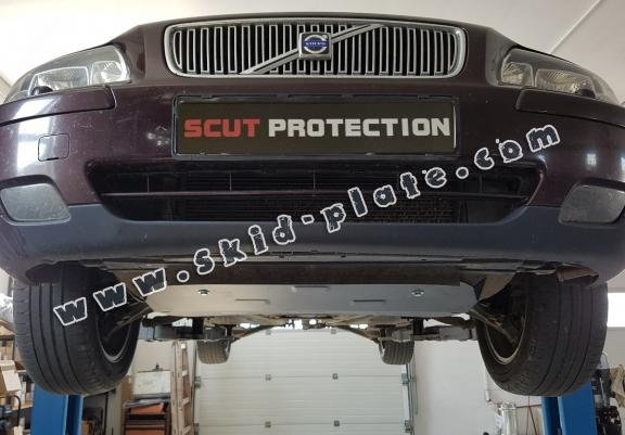 Steel skid plate for Volvo S80