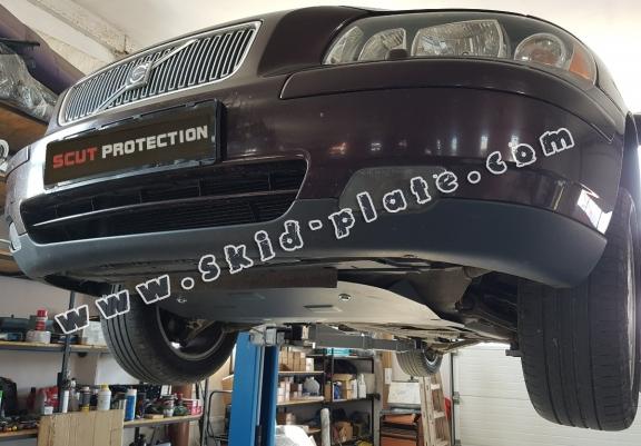 Steel skid plate for Volvo S80