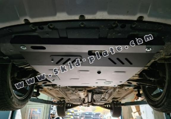 Steel skid plate for the protection of the engine and the gearbox for Mitsubishi ASX
