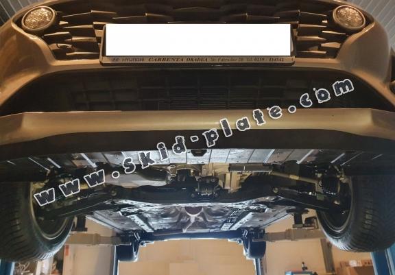 Steel skid plate for Kia Rio 3