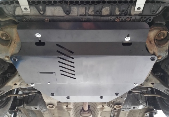 Steel skid plate for Kia Rio 2