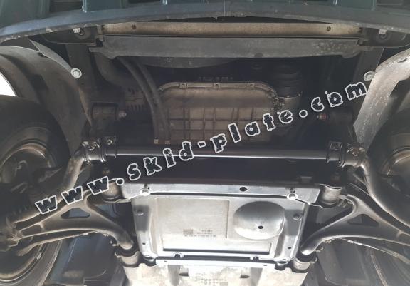 Steel gearbox skid plate for Mercedes ML W163