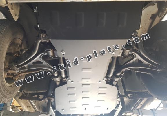 Steel gearbox skid plate for Mercedes ML W163