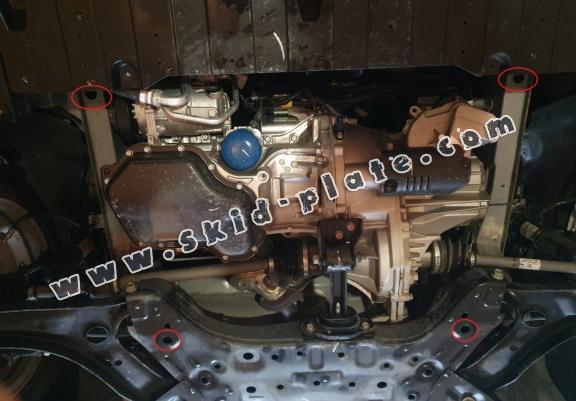 Steel skid plate for Kia Picanto