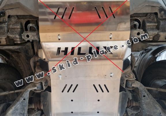 Aluminum skid plate for Toyota Hilux Revo