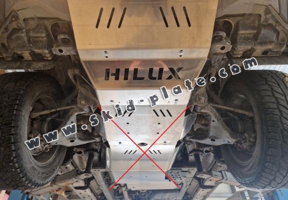 Aluminum radiator skid plate for Toyota Hilux Revo