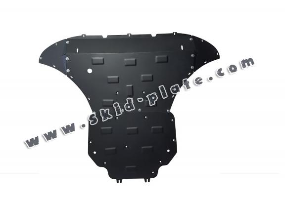 Steel gearbox skid plate for Audi Q8