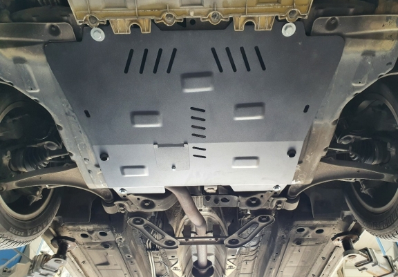 Steel skid plate for Opel Zafira C