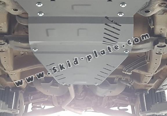 Steel gearbox and transfer case skid plate for Suzuki Grand Vitara 2