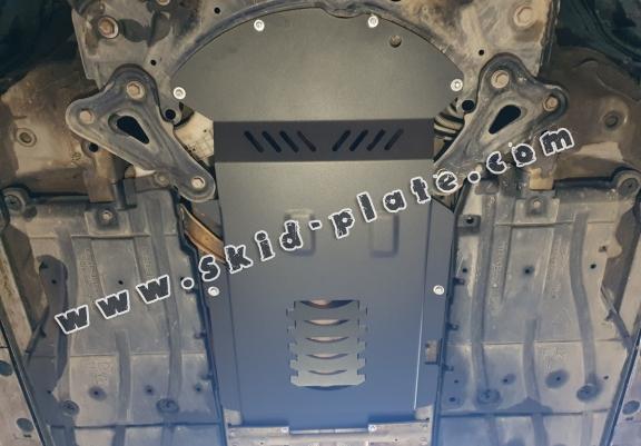 Steel catalytic converter plate/cat lock for Toyota Auris