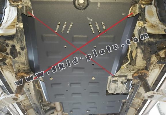 Steel differential skid plate for Toyota Hilux Revo