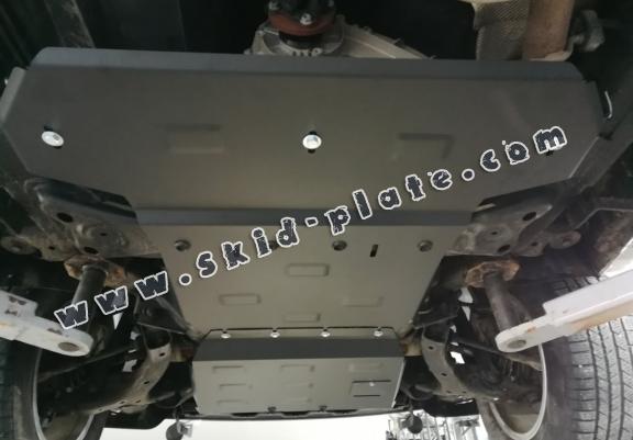 Steel gearbox and differential skid plate for Volkswagen Amarok