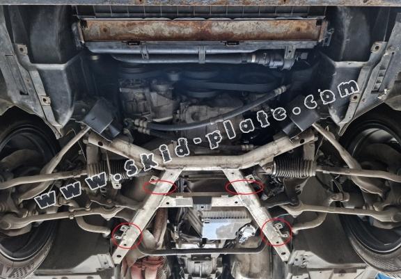 Steel skid plate for BMW Seria5 E39