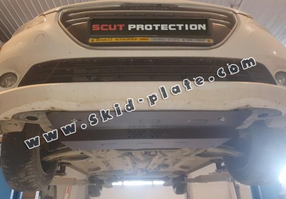 Steel skid plate for the protection of the engine and the gearbox for Citroen C-Elysee
