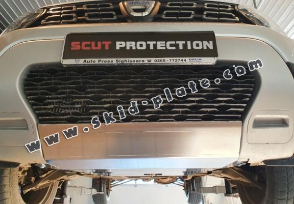 Aluminum skid plate for Dacia Duster