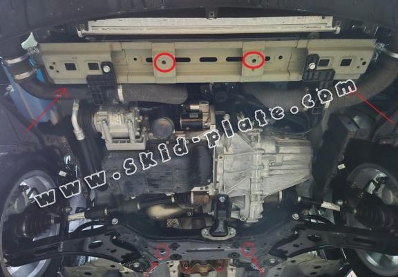 Steel skid plate for Baic Beijing X35