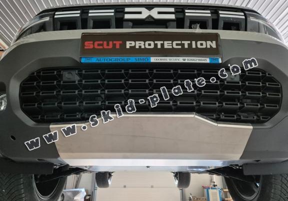 Aluminum skid plate for Dacia Duster- 4x4