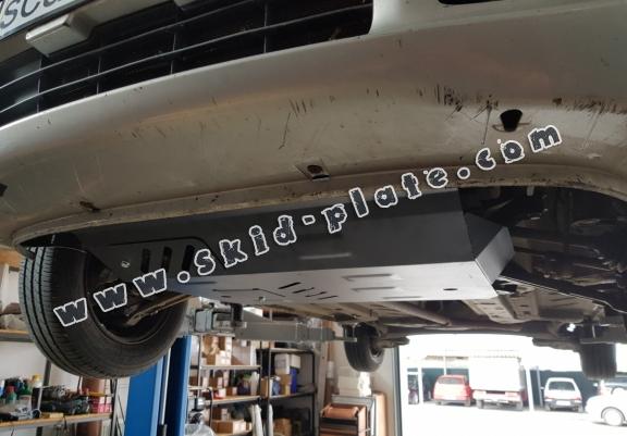 Steel skid plate for Fiat Panda