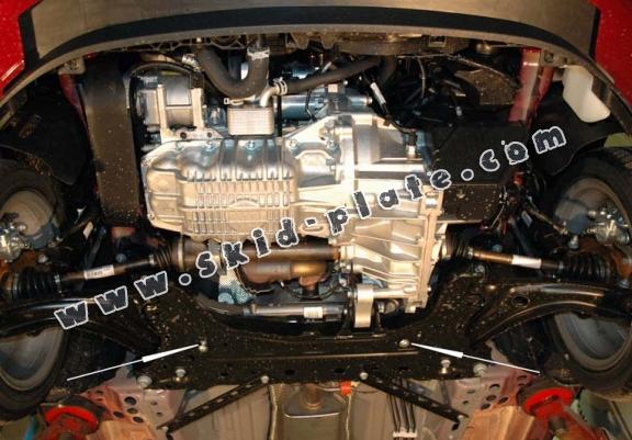 Steel skid plate for Ford B-Max