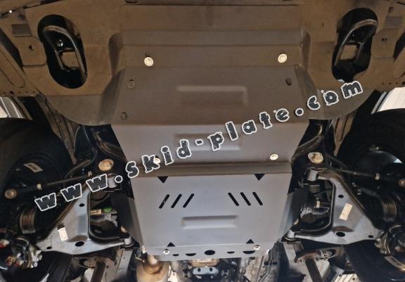 Steel skid plate for Jac T8