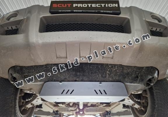 Steel skid plate for Kia Sportage